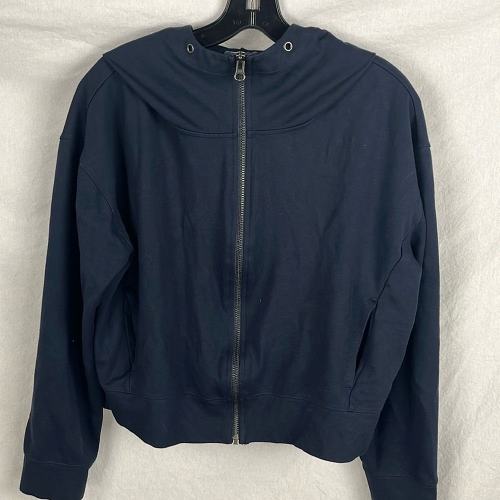 Vince small cropped sweat jacket